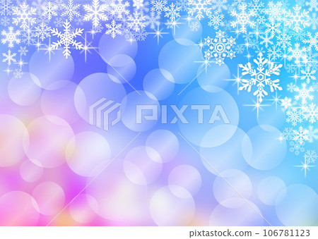 雪花背景圖 雪花背景圖 106781123