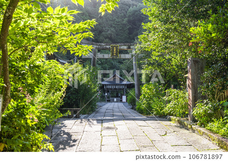 Kyoto Philosopher's Path Otoyo Shrine Approach Kyoto Philosopher's Path Otoyo Shrine Approach 106781897