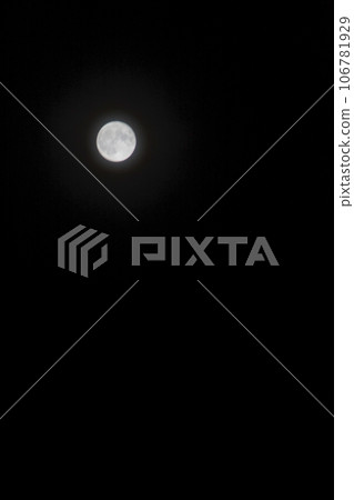 Supermoon lights up the summer night sky 106781929