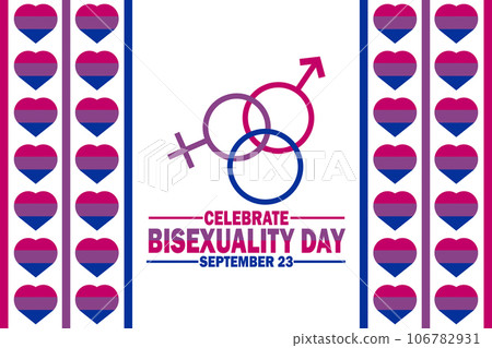 Celebrate Bisexuality Day Vector illustration Celebrate Bisexuality Day Vector illustration 106782931