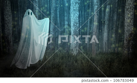 Scary ghost Halloween Scary ghost Halloween 106783049