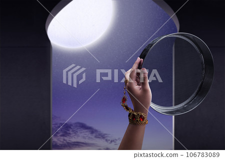 Karwa Chauth celebration Karwa Chauth celebration 106783089