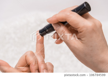 [糖尿病血糖水平測量針] 106784599