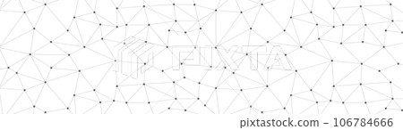 Abstract technology background. Plexus mesh backdrop. Vector Abstract technology background. Plexus mesh backdrop. Vector 106784666