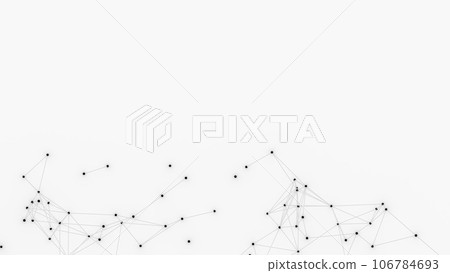 Abstract geometric white background. Plexus mesh backdrop. Abstract geometric white background. Plexus mesh backdrop. 106784693