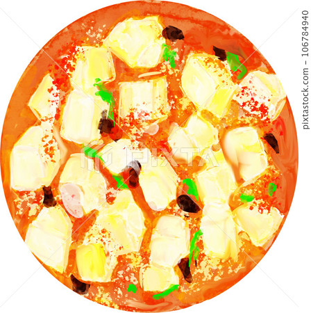 Illustration of Mapo Tofu 106784940