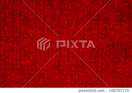 Handmade knitted texture with detail woven threads. 106785174