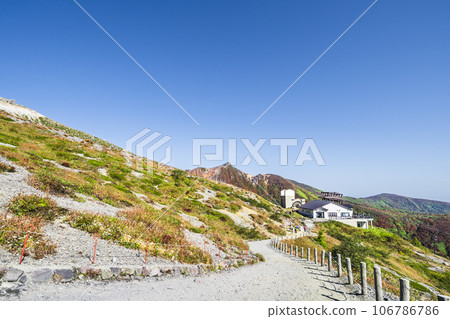 Mt. Nasu (Chausu-dake) Scenery around Nasu Ropeway Summit Station [Tochigi Prefecture, Nasu-Shiobara City] 106786786