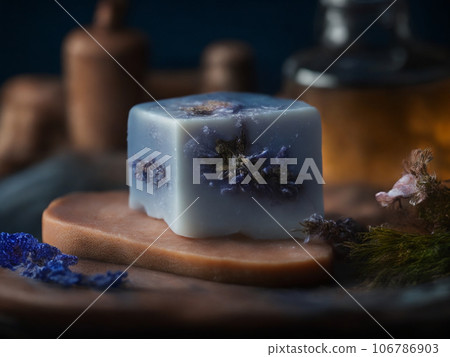 Refreshing handmade soap [AI generated image] 106786903