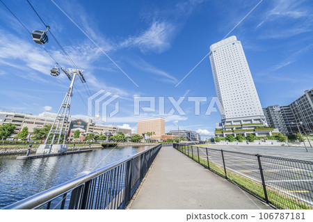 Yokohama Minatomirai Scenery around Sakuragicho Station [Kanagawa Prefecture/Yokohama City] 106787181