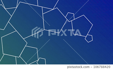 Abstract background image of hexagons 106788420