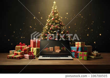 Online sales and shopping concept. Online sales and shopping concept. 106788505