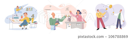 Cashless payment. Vector illustration. Online retailers often offer incentives or discounts for choosing cashless payment options Contactless payment technology relies on short-range wireless Cashless payment. Vector illustration. Online retailers often offer incentives or discounts for choosing cashless payment options Contactless payment technology relies on short-range wireless 106788869