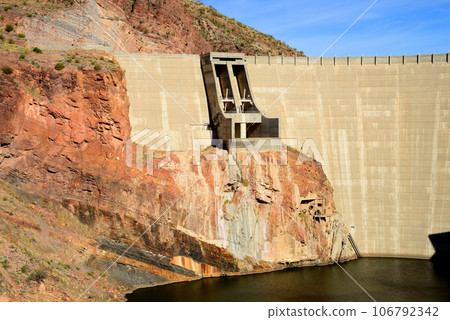 Roosevelt Dam Central Arizona Roosevelt Dam Central Arizona 106792342