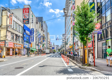 Urban landscape of Funabashi City, Chiba Prefecture Funabashi Station Ekimae Street 106793291