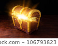 old pirate treasure chest 106793823