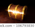 old pirate treasure chest 106793830