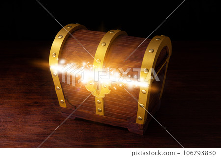 old pirate treasure chest old pirate treasure chest 106793830