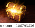 old pirate treasure chest 106793836