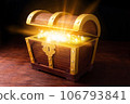 old pirate treasure chest 106793841