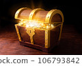old pirate treasure chest 106793842