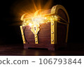 old pirate treasure chest 106793844