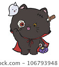 Halloween element hand drawn clip art 106793948
