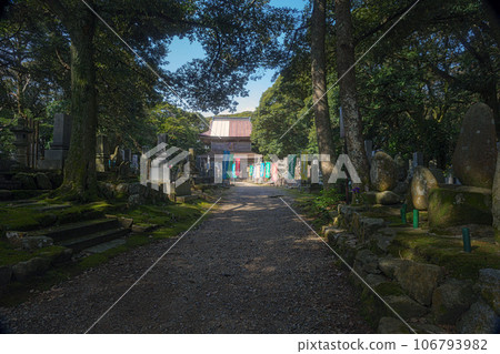 能登妙成寺定六堂和神社參道 106793982
