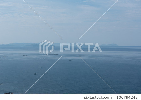 從長野縣長野市的道之驛夕日丘外女眺望的景色 從長野縣長野市的道之驛夕日丘外女眺望的景色 106794245