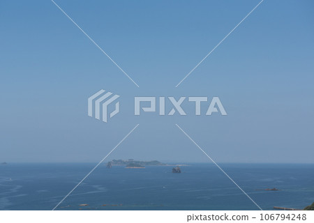 從長野縣長野市的道之驛夕日丘外女眺望的景色 從長野縣長野市的道之驛夕日丘外女眺望的景色 106794248