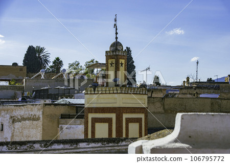 Moroccan scenery and beautiful streets 106795772