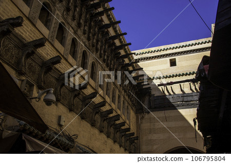 摩洛哥非斯的風景和美麗的城市景觀 摩洛哥非斯的風景和美麗的城市景觀 106795804