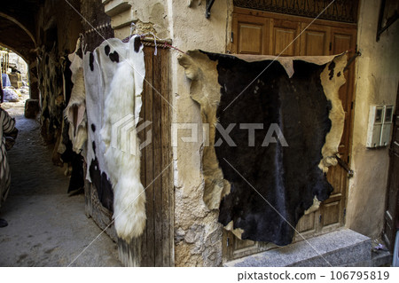 Scenery and beautiful cityscape of Fez, Morocco 106795819