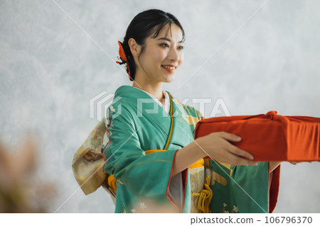 和服女性 106796370