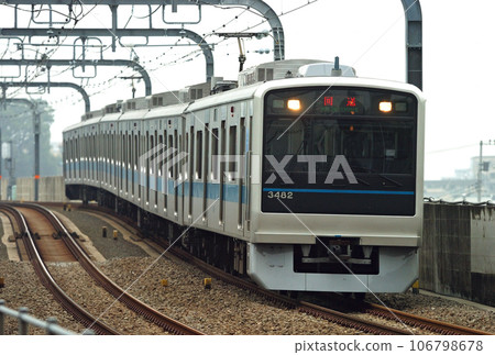 Odakyu Odawara Line Isehara-Tsurumaki Onsen Type 3000 3282F Odakyu Odawara Line Isehara-Tsurumaki Onsen Type 3000 3282F 106798678
