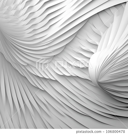 Abstract background with paper wave, detailed feather rendering, intricate architectures, abstract structures, soft shadowing, gentle lightening Abstract background with paper wave, detailed feather rendering, intricate architectures, abstract structures, soft shadowing, gentle lightening 106800478