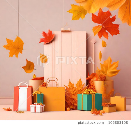 autumn Sale Blackground 106803108