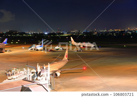 [大阪府] 大阪國際機場（伊丹機場）夜景 106803721