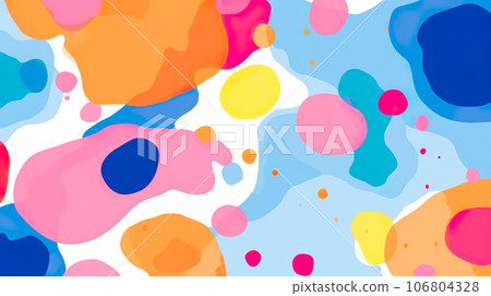 “人工智能生成的圖像”是色彩繽紛的抽像圖案,看起來像是由孩子繪製的。 “人工智能生成的圖像”是色彩繽紛的抽像圖案,看起來像是由孩子繪製的。 106804328