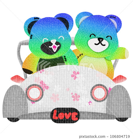 Bear rainbow Bear rainbow 106804719