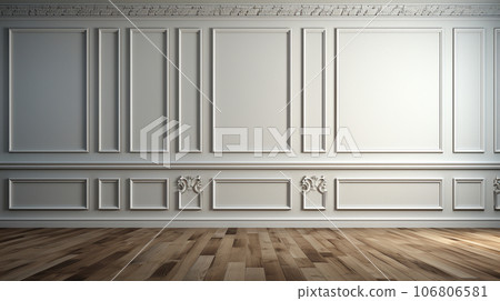 White interior wall interior image AI illustration White interior wall interior image AI illustration 106806581