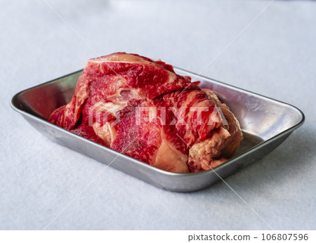 Tendon meat before cooking Tendon meat before cooking 106807596