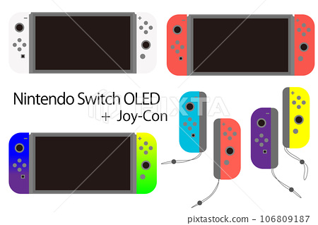 Nintendo Switch OLED Nintendo Switch 有機EL 模型-插圖素材