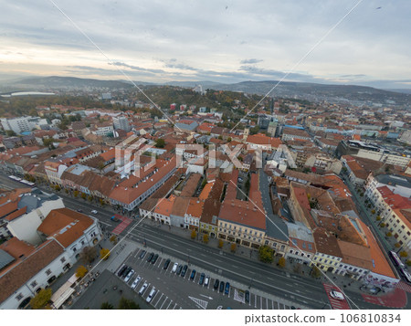 Panoramic view of the city of Cluj Napoca, Kolozsvar, Romania Panoramic view of the city of Cluj Napoca, Kolozsvar, Romania 106810834
