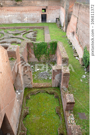 Archaeological excavation in the Roman Forum, Rome Archaeological excavation in the Roman Forum, Rome 106811372