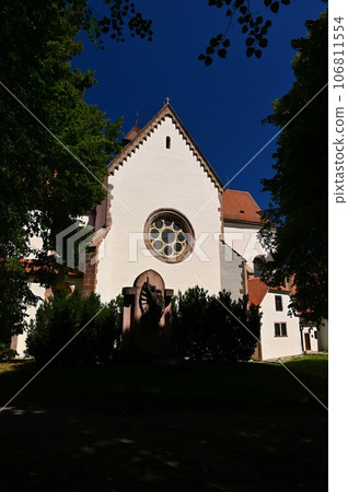 Beautiful old monastery Porta Coeli. Predklasteri u Tisnova Czech Republic. Beautiful old monastery Porta Coeli. Predklasteri u Tisnova Czech Republic. 106811554