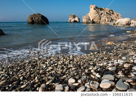 Aphrodite's Rock beach. Petra tou Romiou, Cyprus Aphrodite's Rock beach. Petra tou Romiou, Cyprus 106811635
