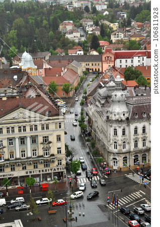 Cluj Napoca city top view. Romania 106811928