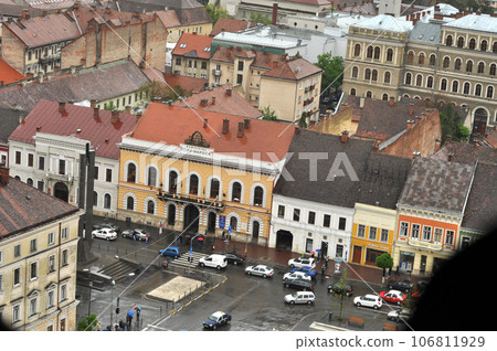 Cluj Napoca city top view. Romania Cluj Napoca city top view. Romania 106811929