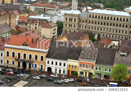 Cluj Napoca city top view. Romania Cluj Napoca city top view. Romania 106811932